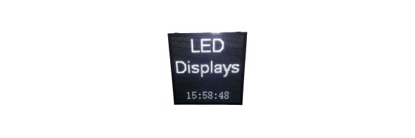 LED Schaufenster Anzeige 1x1 m
