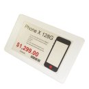 Elektronisches NFC Preisschild / Produktschild